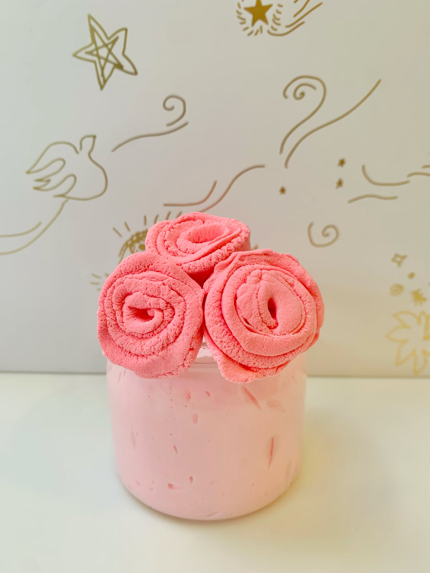 Rose DIY Butter Slime